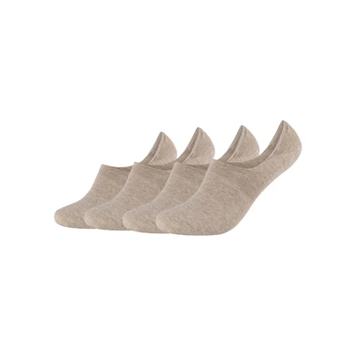 Abbildung von camano 4 PACK Socken, Größe: 39 42, Sand melange
