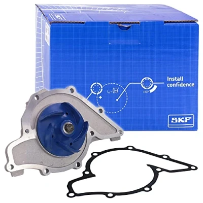 Abbildung von SKF VKPC 81635 Wasserpumpe mit Dichtungen Kunststoff für Zahnriementrieb AUDI: Allroad C5, A6 C5 Avant, Limousine