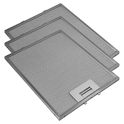 Abbildung von AllSpares Metallfilter (x3) für Dunstabzugshauben geeignet AEG Electrolux 4055101671 (276x231x8mm)