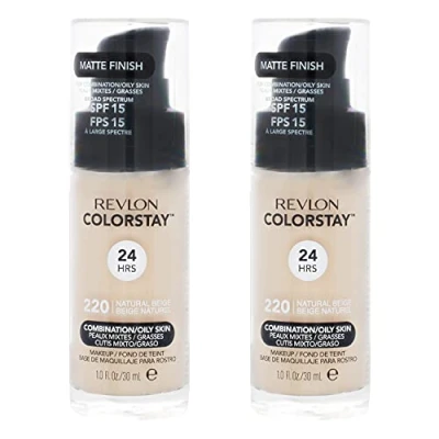 Abbildung von Revlon Colorstay Foundation 220 Natural Beige 30 ml