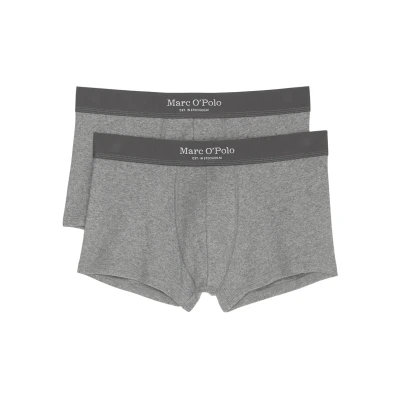 Abbildung von Marc O&#039;Polo Iconic 2 PACK Panties, Herren, Größe: Small, Grau