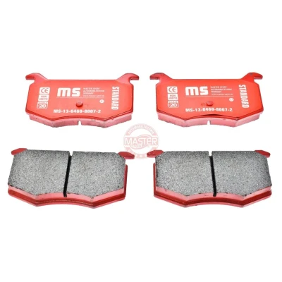 Abbildung von MASTER SPORT 13046080072 SET MS Bremsbelagsatz Vorderachse mit Anti Quietsch Blech MERCEDES BENZ: ML Klasse