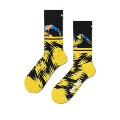 Abbildung von Happy Socks MARVEL™ X Men Wolverine Sock (DE/NL/SE/PL, Numerisch, 41, 46, Regular, Mehrfarbig)
