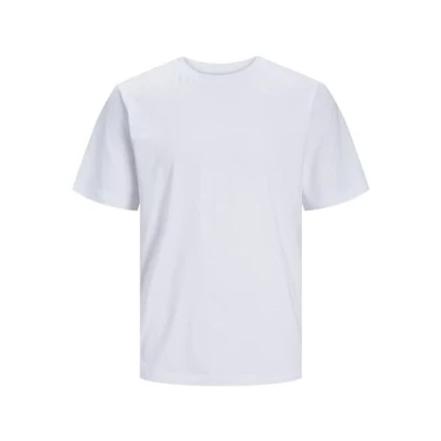 Abbildung von Jack &amp; Jones Premium Einfarbig Rundhals Tshirt basic, Herren, Größe: Large, White
