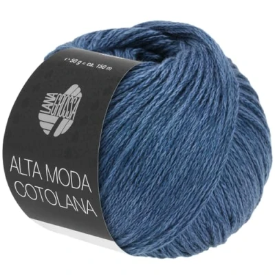 Abbildung von LANA GROSSA ALTA MODA COTOLANA Häkelwolle, 150 m (50 Gramm), Pillingarmes Kettgarn aus Pima Baumwolle und Merino