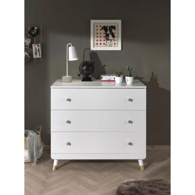 Abbildung von Vipack Schubkastenkommode &quot;Billy&quot;, (Made in Europe), MDF Oberfläche