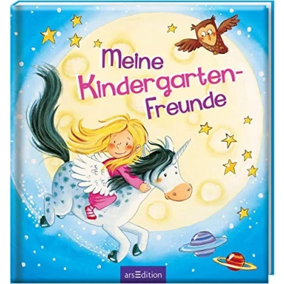 Abbildung von Ars Edition Poesiealbum Meine Kindergarten Freunde (Einhorn)