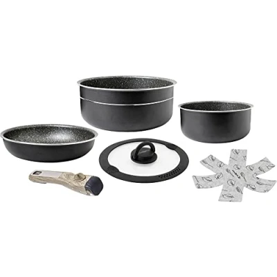 Abbildung von Camping Koch Geschirr Set Pirate Spacemaster Ø24 cm Outdoor Topf Pfanne