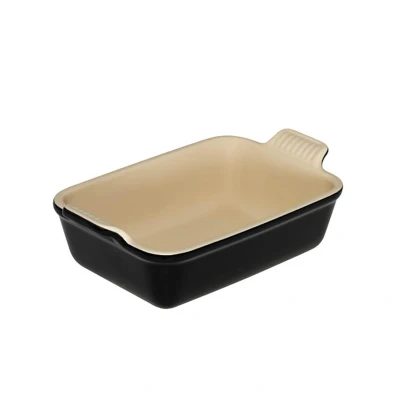 Abbildung von Le Creuset Backform Heritage Ebenholzschwarz 26 x 19 cm / 2.4 Liter