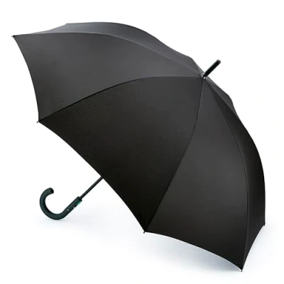 Abbildung von Fulton Schwarz Typhoon Regenschirm Walking Wandern Gear One Color, Schwarz, Einheitsgröße, Taifun