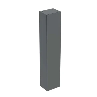 Abbildung von Keramag Geberit iCon Hochschrank mit Einer Tür, 36x180x29,1 cm, 502316; Farbe: Lava lackiert matt