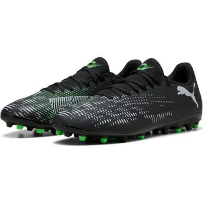 Abbildung von PUMA Unisex Future 8 Play MG Fussballschuh, Black Silver Fluo Green, 42.5 EU