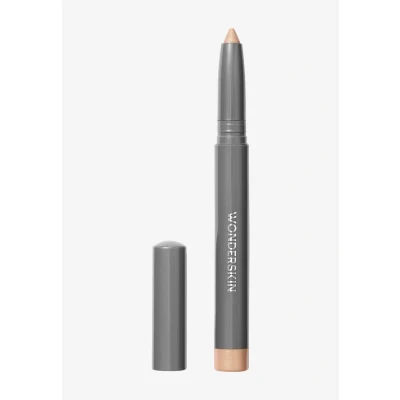Abbildung von Wonderskin IYKYK Lidschatten Stick Langanhaltender Stick, wischfest und wasserfest, schimmernder mit integriertem Anspitzer (Champagne)