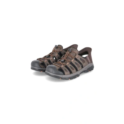 Abbildung von Skechers Tresmen Norvick Fisherman Sandale für Herren, Schokolade, 45 EU