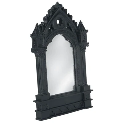 Abbildung von Alchemy England Spiegel Kathedrale Unisex Tischdekoration schwarz Polyresin Gothic, Nu Goth
