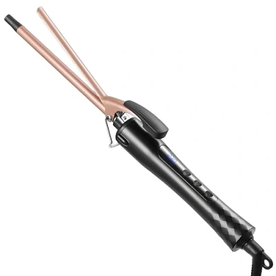 Abbildung von Culwad Lockenstab Kleine Locken, 9mm Keramik Dünn für Kurze/Mittlere Haare, Afro Locken Klein Lockenwickler mit Handschuhe