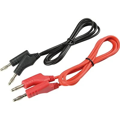 Abbildung von Herth+Buss 95980778008 Messleitung, Multimeter mit Bananenstecker, Bananensteckerbuchse 4 Stck.