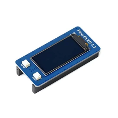 Abbildung von Coolwell 1.3inch OLED Display Module HAT for Raspberry Pi Pico Series, Embedded SH1107 Driver,64x128 Pixels, Using SPI/I2C Bus Fast Data Rate