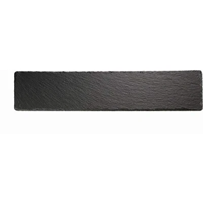 Abbildung von APS 988 Naturschieferplatte, 30 x 12 cm, Materialstärke 6 9 mm, möbelschonende Füßchen