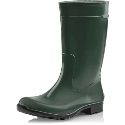 Abbildung von Ladeheid lange Regenstiefel für Frauen LA 967 Gummistiefel Damen hoch und robust