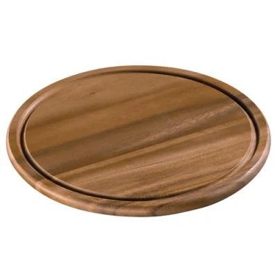 Abbildung von Zassenhaus Käse /Steakplatte Akazienholz Maße: H: 1,5 cm D: 30 cm, 055078