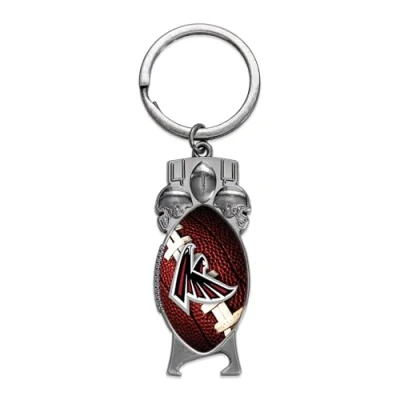 Abbildung von Rico Industries NFL Football Atlanta Falcons geformter Flaschenöffner, Schlüsselanhänger, tolles Geschenk