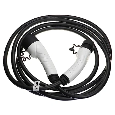 Abbildung von vhbw Ladekabel Typ 2 zu kompatibel mit Hyundai Tucson PHEV Elektroauto, 1 phasig, 32 A, 7 kW, 5 m