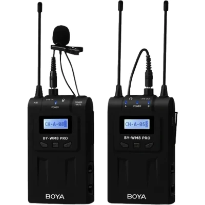 Abbildung von Boya UHF Duo Lavalier Mikrofon Kabellos BY WM8 Pro K1