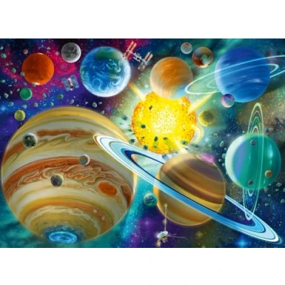 Abbildung von Ravensburger Puzzle Kosmischer Kontakt, 150 Teile
