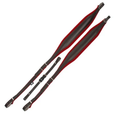 Abbildung von Alpenklang Akkordeonriemen Standard für Akkordeon 72/96 Bass rot/braun