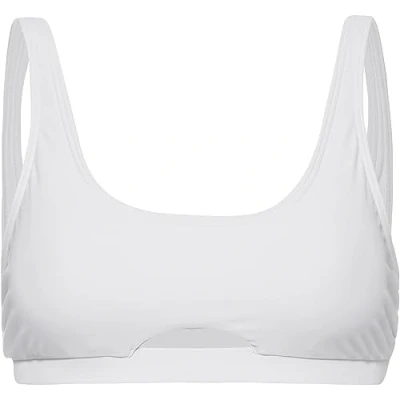 Abbildung von Lascana LSCN BY CUT Bikinitop, Damen, Größe: 32xA/B, White
