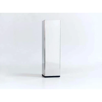 Abbildung von TEMPUR Chromfüße, Design Bettfüße für freistehende Flex Systemrahmen, Metall, Chrom, 25 cm