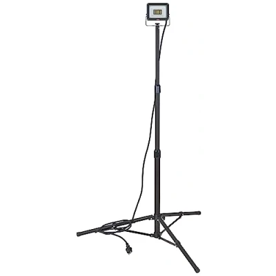 Abbildung von Brennenstuhl LED Baustrahler &quot;JARO 3060 T&quot;, Leuchtmittel Modul fest integriert, höhenverstellbares Stativ, 20W, 2300lm, 6500K, IP65, 3m Kabel