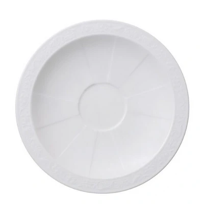 Abbildung von Villeroy &amp; Boch White Pearl Kaffee /Teeuntertasse 16 cm