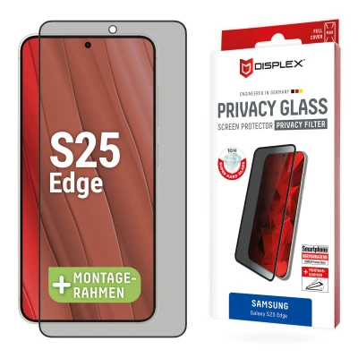 Abbildung von 0 DISPLEX Privacy Panzerglas für Samsung Galaxy S25 Edge