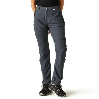 Abbildung von Regatta Damen Chaska II Wanderhose, Seal Grey, X Small