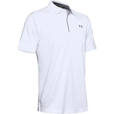 Abbildung von Under Armour Poloshirt, Herren, Größe: Large, White/graphite