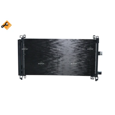 Abbildung von NRF Easy Fit 350433 Klimakondensator mit Trockner, Dichtring 14,4 11 Aluminium 705 PEUGEOT: 508 I Limousine, SW Kasten / Kombi,