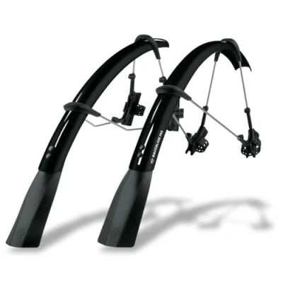 Abbildung von SKS GERMANY Unisex Erwachsene RACEBLADE PRO Set Steckradschützer, Schwarz, M