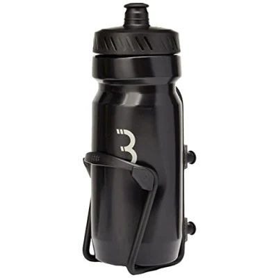 Abbildung von BBB Cycling Flaschenhalter Fahrrad Combo Fueltank Wasserflasche BBC 03C, Matt Schwarz / Weiss, 550 ml