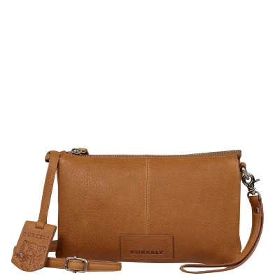 Abbildung von Burkely SOFT Skylar Triple Pocket ZIP Umhängetasche, Damen, Größe: One Size, Cognac