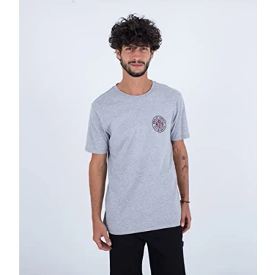 Abbildung von Hurley Herren Evd Emblem S/S Tshirt, Dk Grau Htr, M