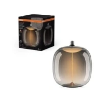 Abbildung von OSRAM Vintage 1906 Big Oval ist eine dimmbare, dekorative Lampe aus Kunststoff mit LED Glüwendel Magnet Technologie,12 W,400 lm, E27 Fassung, 1800K, 250 mm Durchmesser, CRI 80.