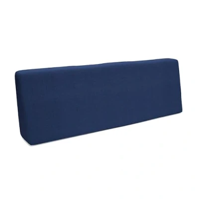 Abbildung von POKAR Palettenkissen Palettenauflagen mit abnehmbarem Bezug Palettenauflage Palettenmöbel Palettensofa, Rückenlehne 120x40, Dunkelblau