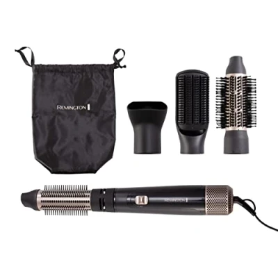Abbildung von Remington Warmluftbürste Blow Dry &amp; Style AS7500, 1.000 Watt (Airstyler/Rund &amp;Lockenbürste) für mittellange Haare
