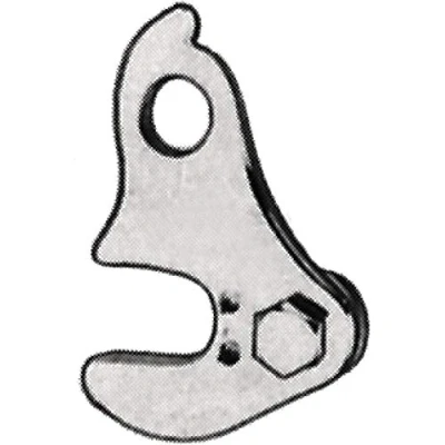 Abbildung von Point Schaltwerk Adapter. Montage. unter Achsmutter