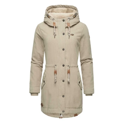 Abbildung von Ragwear Canny Wintermantel, Damen, Größe: 4XL, Bone