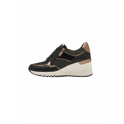 Abbildung von Marco Tozzi Sneaker low, Damen, Größe: 36, Black copper Schuhe