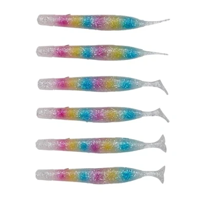 Abbildung von Savage Gear Gravity Stick Mini Kit 12cm 13gr Sinking Cotton Candy (6+6pcs) Gummifisch