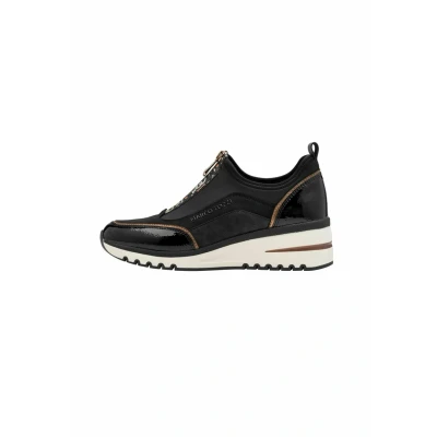 Abbildung von Marco Tozzi Sneaker low, Damen, Größe: 37, Black copper Schuhe